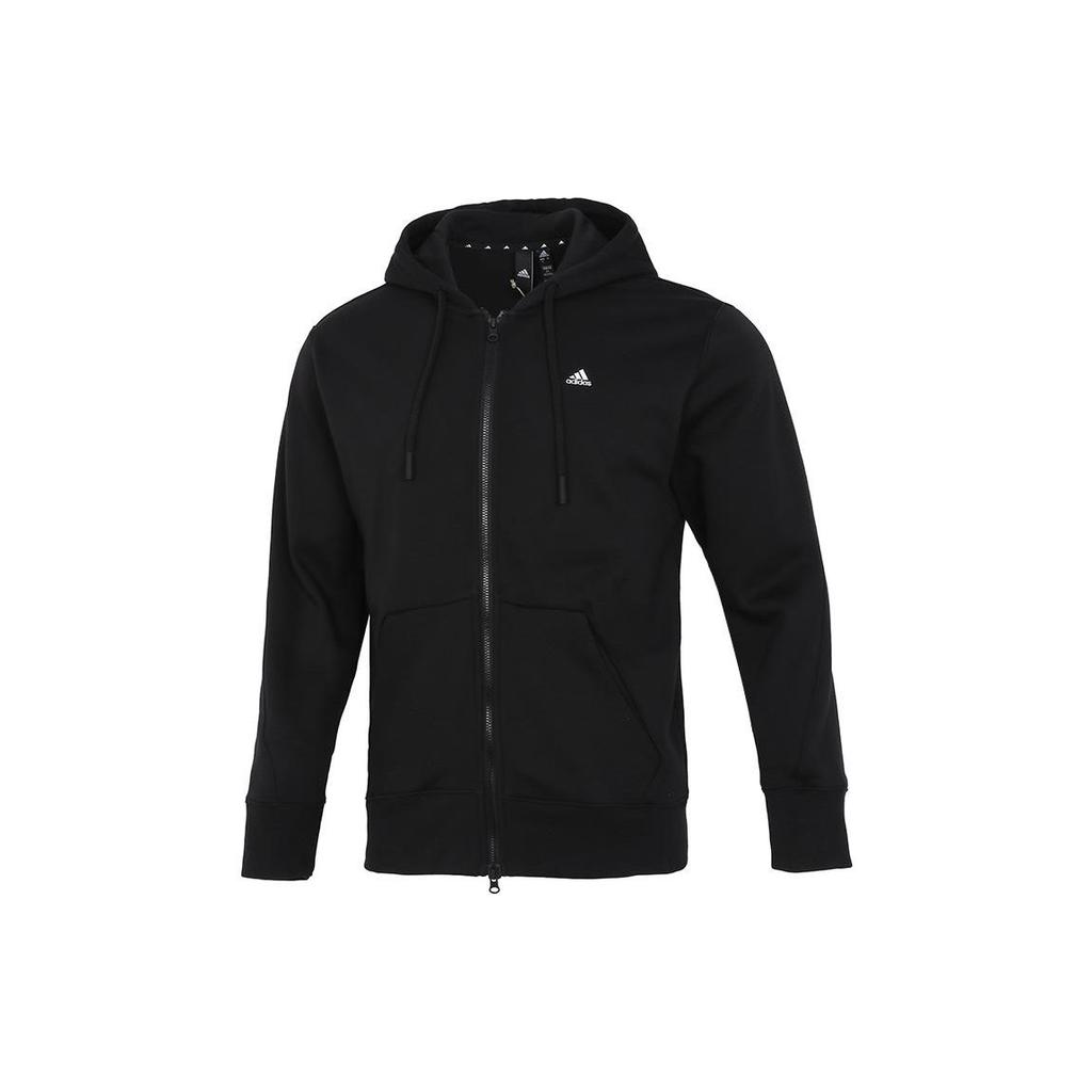 Adidas Jackets Men's Black Hooded Moderate Other H45369