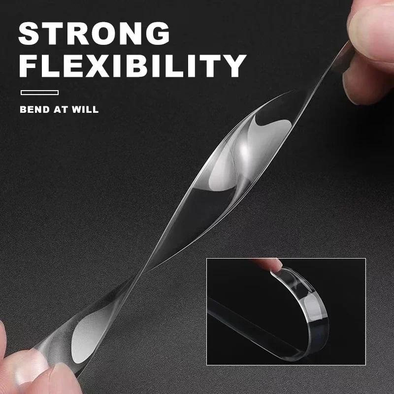 Car Body Anti-Collision Protection Strip Auto Door Handle Bowl Anti-Scratch Sticker For Toyota Camry corolla crown Auris C-HR