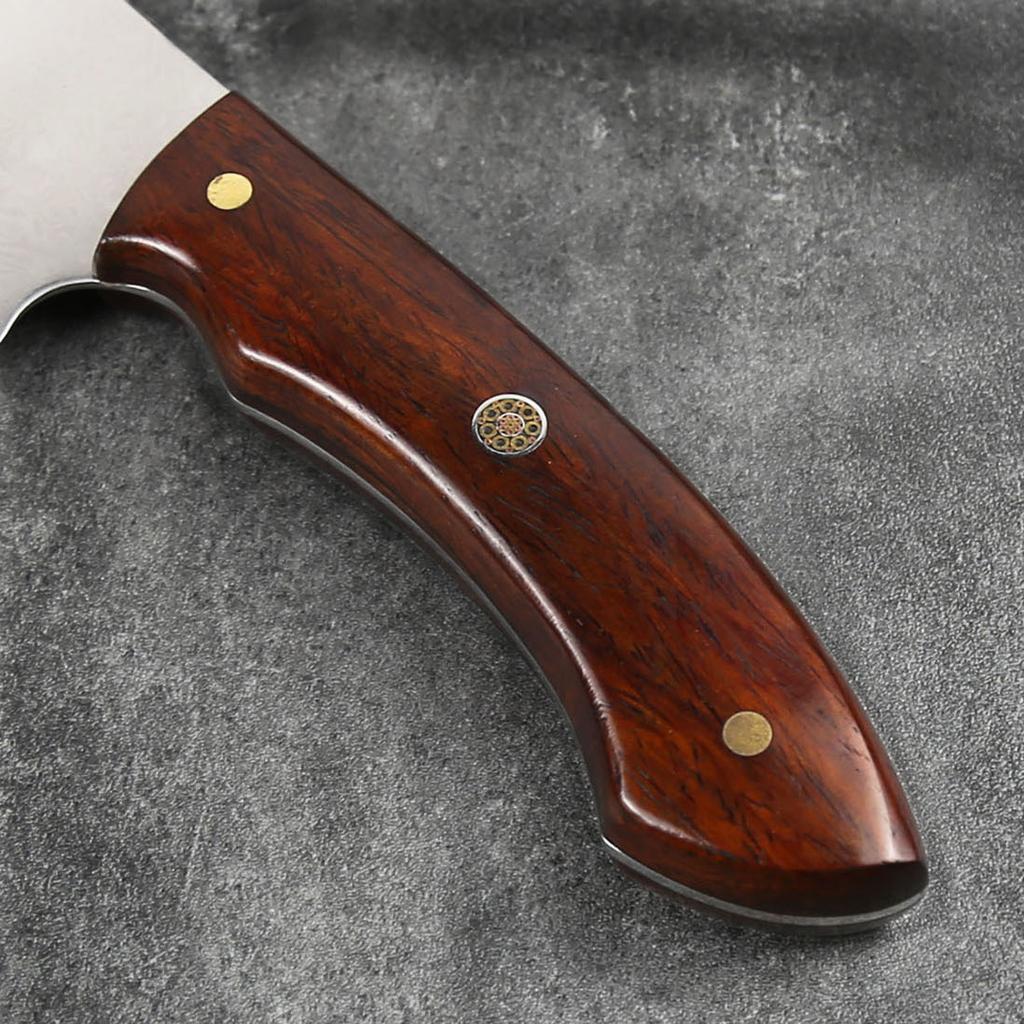 8 Inch Chef Knife 67-layers Damascus Steel 10Cr15Mov Blade Rosewood Handle Slicing Vegetables Cleaver Sashimi Meat Kitchen Knife