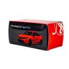 PAUDI MODEL scale 2023 Honda Civic FL5 diecast model red 1/64 TYPE-R car,