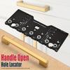 Shelf Pin Drill Jig Hinge Hole Opener 1/4in 5mm for Straight Holes Cabinet