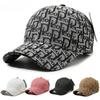 Baseball Cap Letter Curved Brim Cap High Texture Adjustable Sunshade Trend Fashion Hat Wholesale