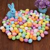 Foam Easter Eggs Realistic Bird Egg Decorations Colorful Foam Egg Keepsakes for Spring Party Decor Basket Fillers