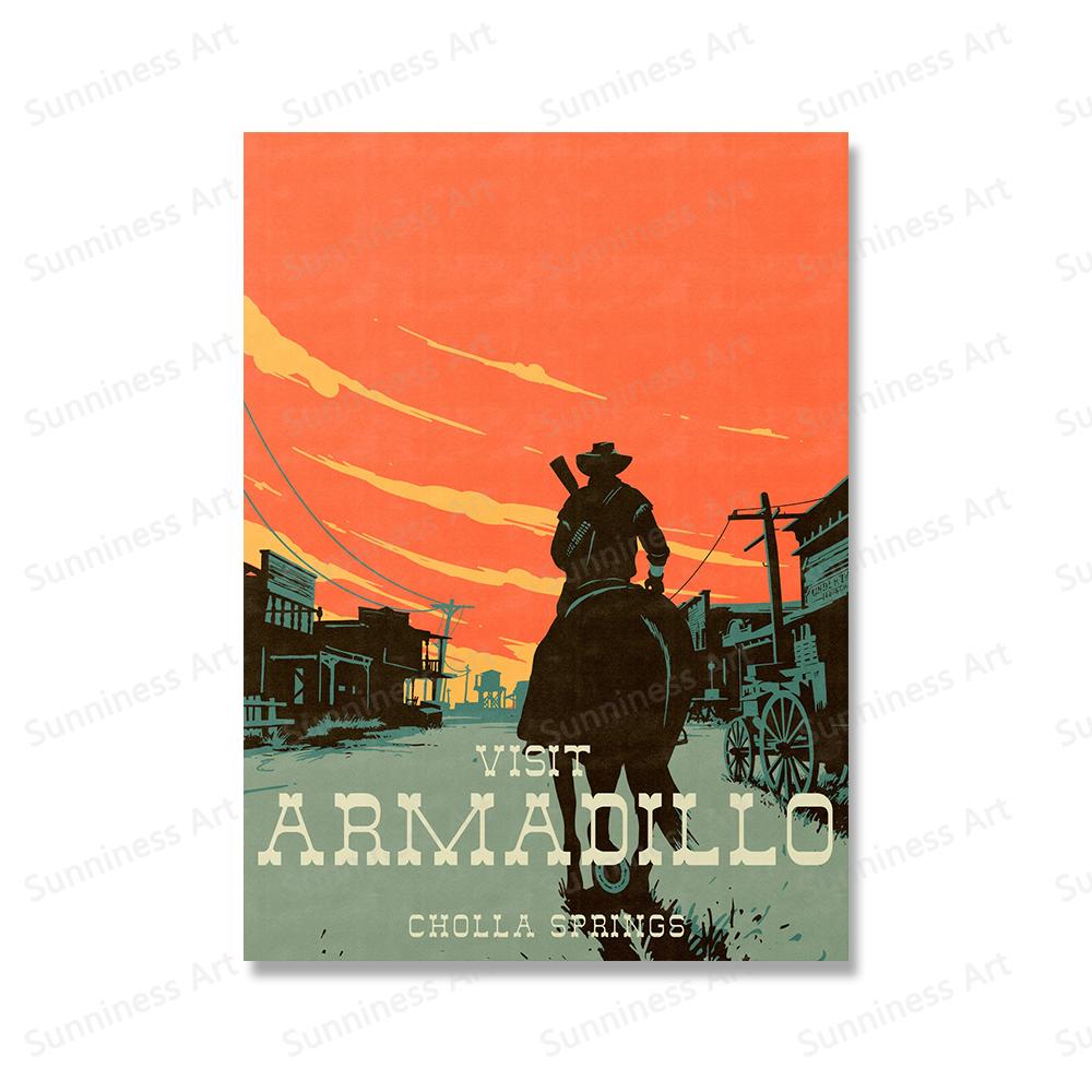 Peinture sur toile nordique vintage Zelda, affiches et impressions de voyage, jeu vidéo, paysage, art mural, images pour salon, décoration de la maison