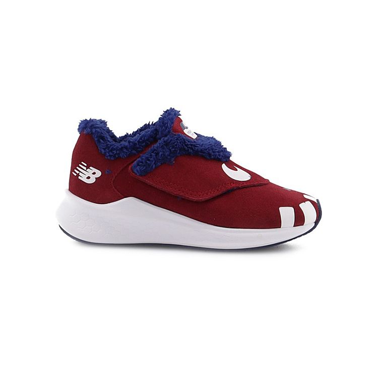 New Balance Fresh Foam Cushioning Breathable Low Top Walking Shoes Baby Sneaker Red ITAPSMS