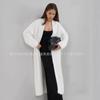 Imitation Mink Long Cardigan Sweater Women's Autumn and Winter Thickened Loose Lazy Wind Fluffy Soft Waxy Outer with Knitted Sweater Jacket