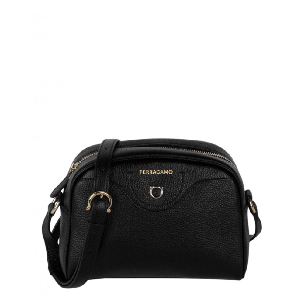

Salvatore Ferragamo Travel Camera Crossbody Bag Black