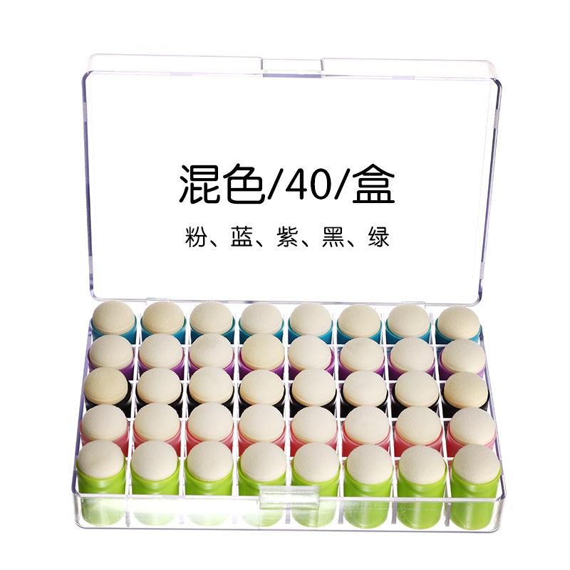 DIY Craft Finger Ink Blending Tool Set PVC Sponge Stamp Pad Applicator Kit for Scrapbook Journaling