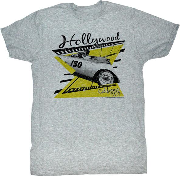 James Dean 1950 s Legend Hollywood Ca 1955 Porsche 550 Spyder Men s T Shirt XXXXL