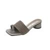 Slippers women wear summer and summer new models with skirts, small sandals, beautiful summer wear cool slippers women