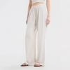 Women's Lightweight Cotton Linen Straight-Leg Pants - Breathable & Slimming