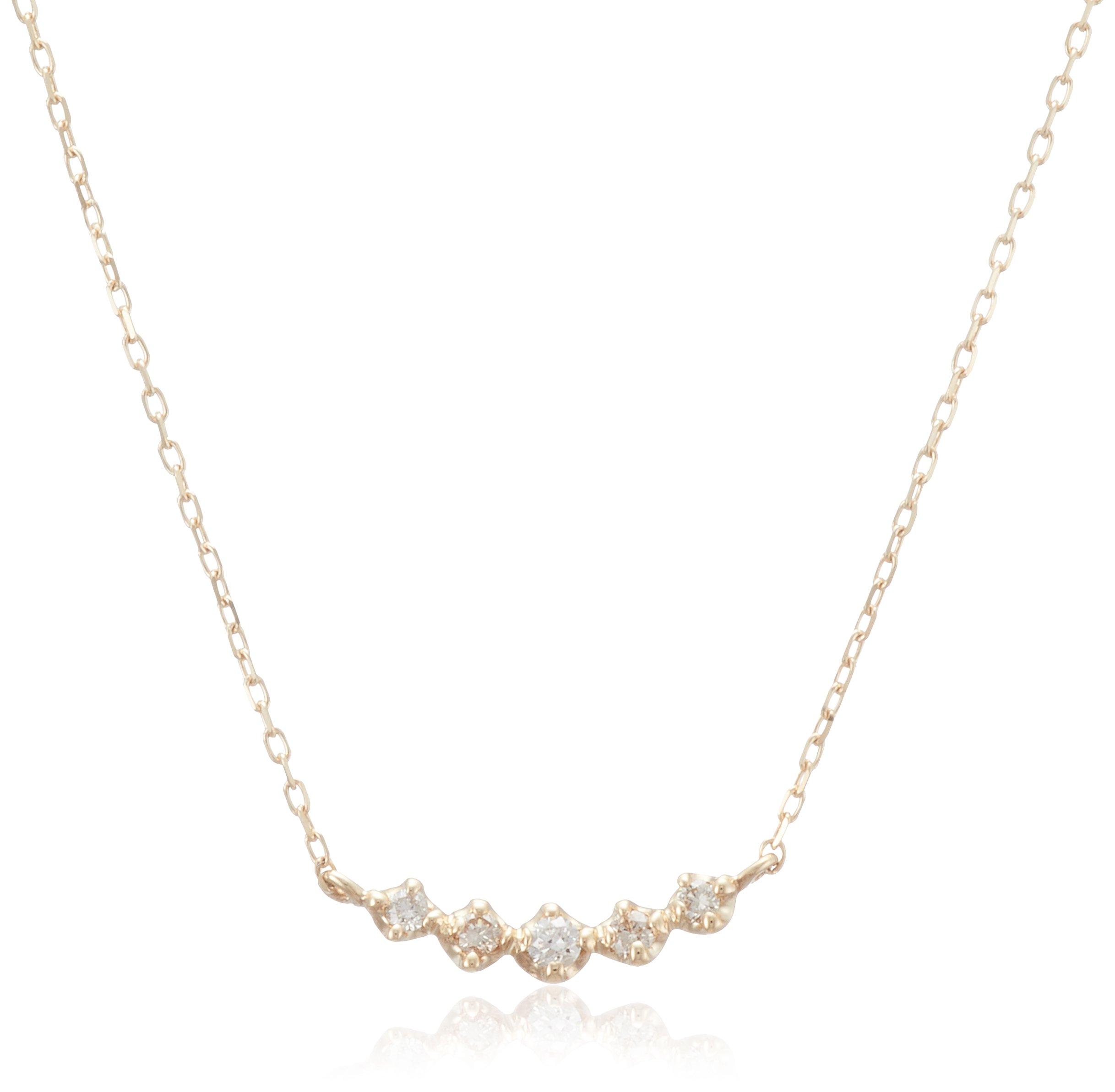 

Намисто Vendome K10 жовте золото діамант GJVN037140DI [Офіційний] [VIH Aoyama] 0.04ct