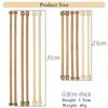 4pcs/set Dowling Macrame Weaving Poles Poster Hanger Pole  for Blanket Wall Home Hanging Accessories