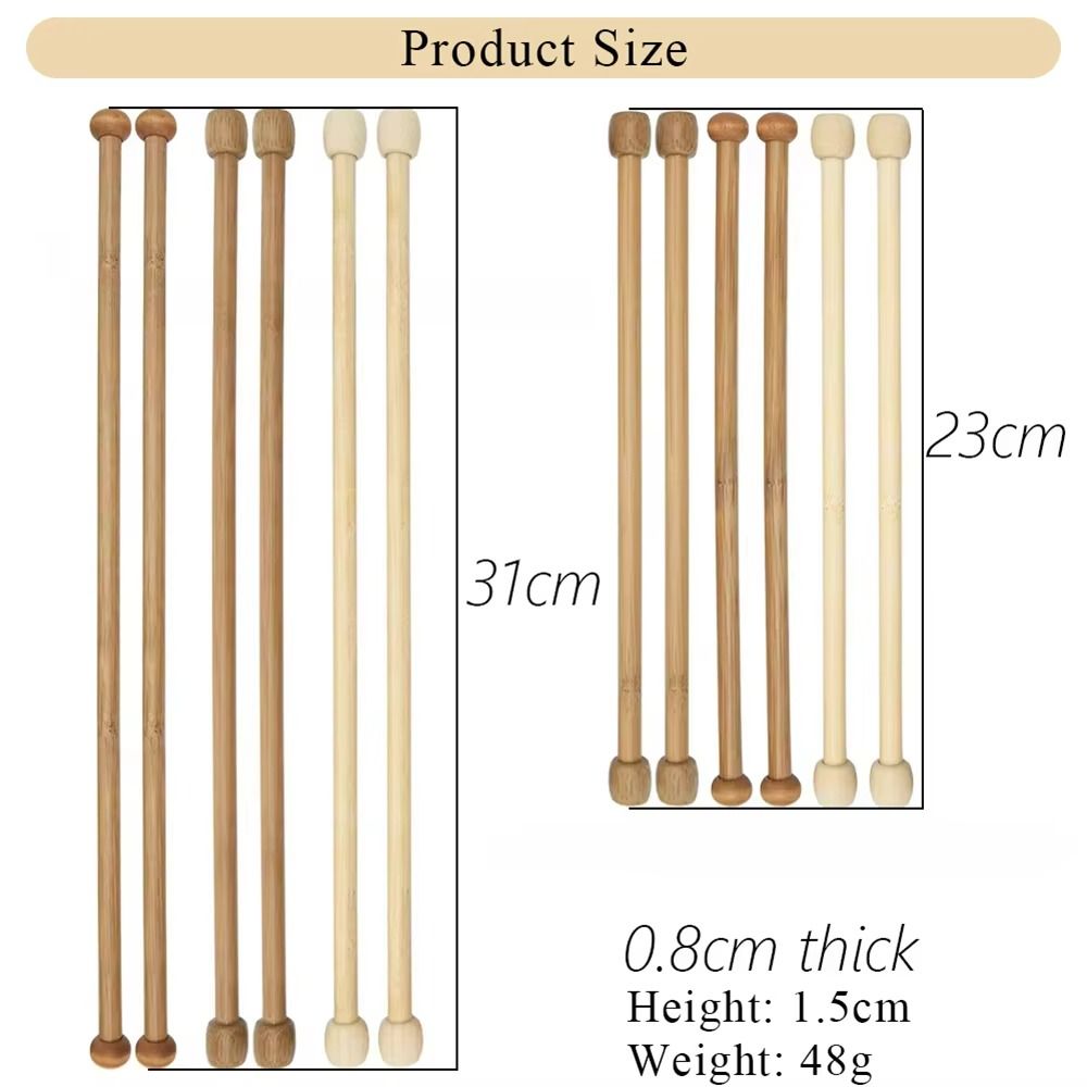 4pcs/set Dowling Macrame Weaving Poles Poster Hanger Pole for Blanket Wall Home Hanging Accessories