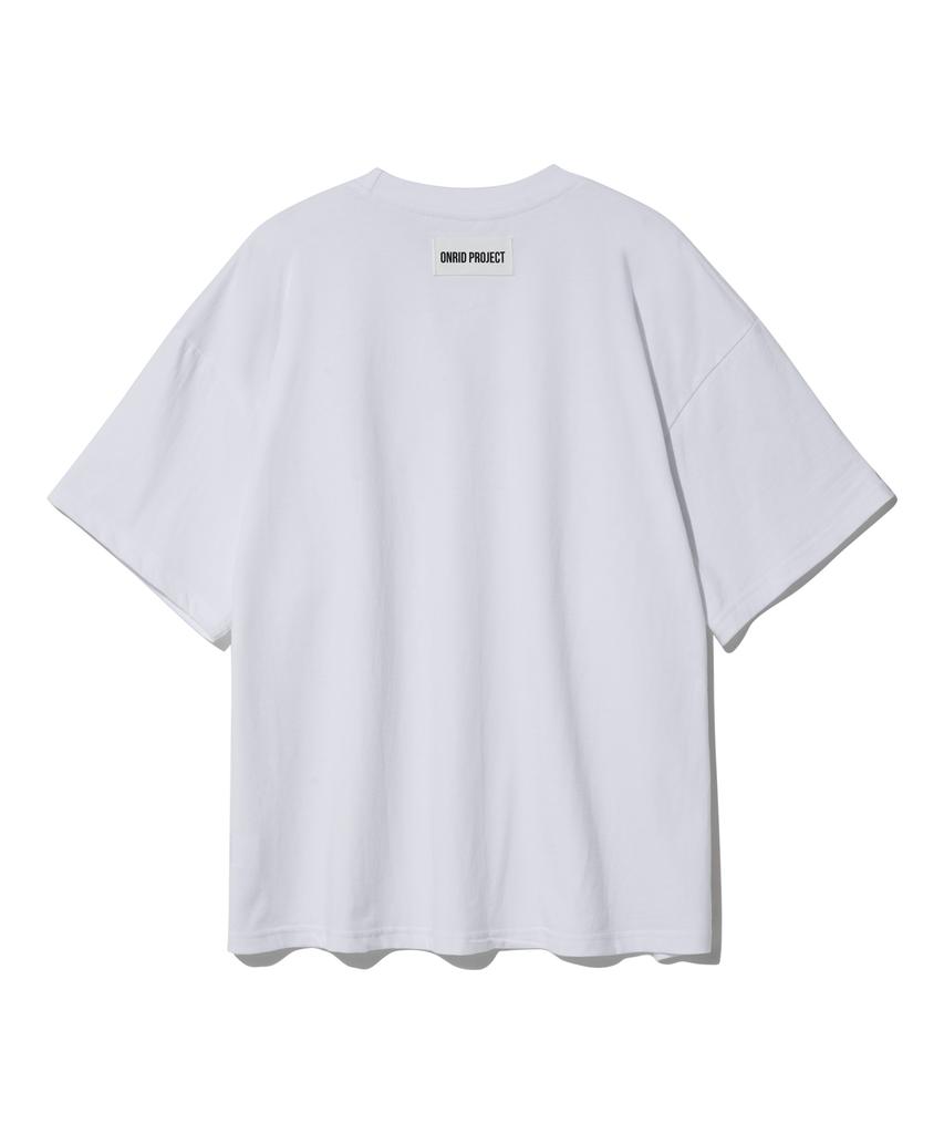 ONRIDPROJECT Men'S Logo Label T-Shirt - White