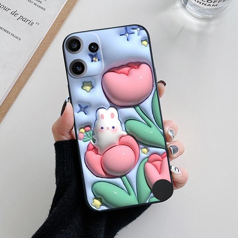 For Nothing CMF Phone 2 Pro Case Love Heart Silicone Phone Cover For CMF Phone 2 Pro 5G Phone2 Pro Funda Shockproof Bumper Shell
