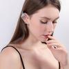 Gothic Elf Earcuffs Non Piercing Cartilage Climber Ear Wrapped Vintage Silver Stud Earrings Punk Hip Hop Earrings Gift