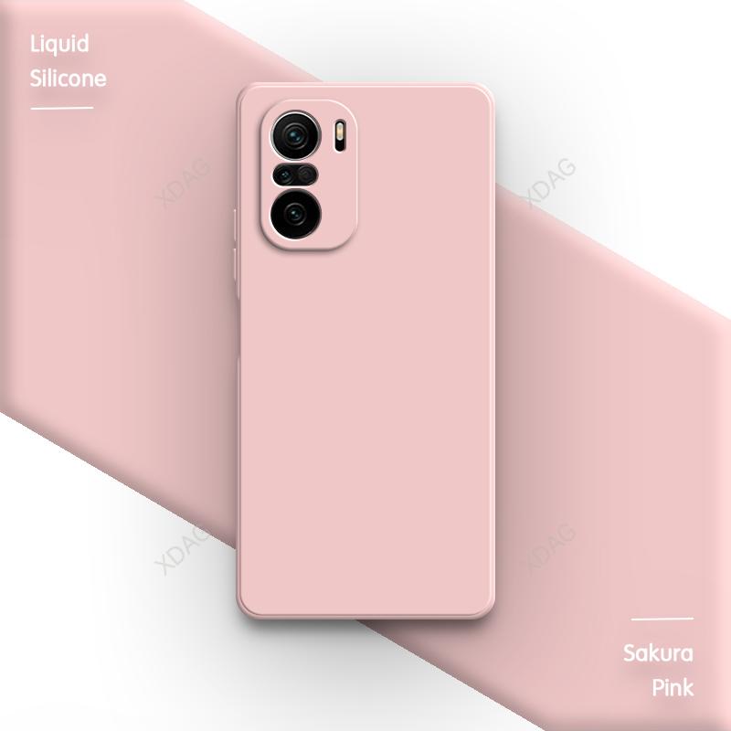 Lens Protection Back Cover for Xiaomi Poco F3 GT F3GT 5G Soft Square Liquid Silicone Original Shockproof High Qualtiy Phone Case