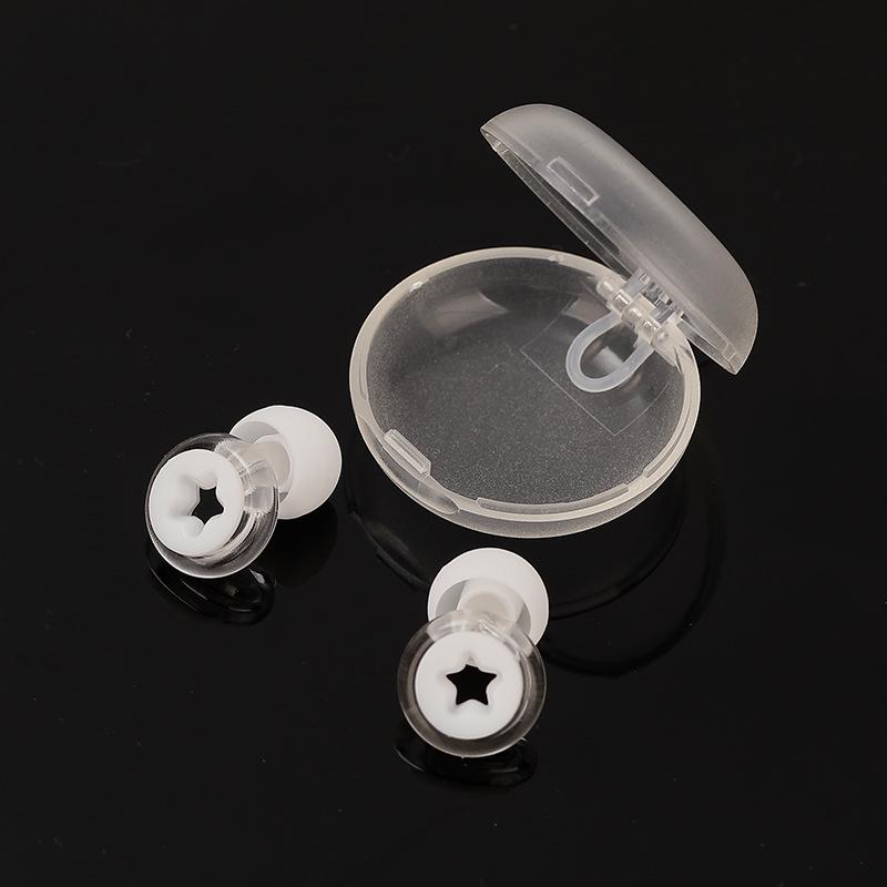Bouchons d'oreille en silicone anti-bruit: Étanche, Insonorisé, Idéal pour les dortoirs, le travail, les ateliers et le ronflement