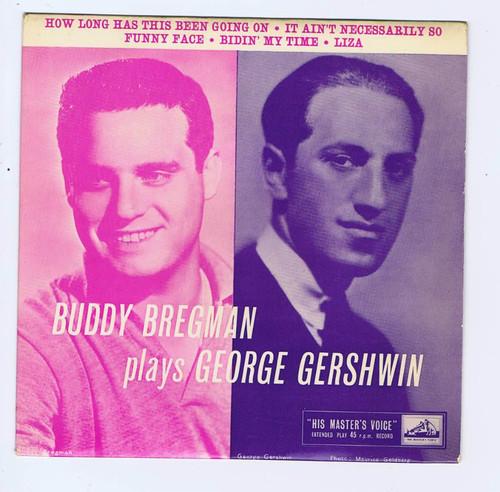 

7inch Record BUDDY BREGMAN Plays George Gershwin 7EG8343 His Masters Vo 1958 UK Jazz Used