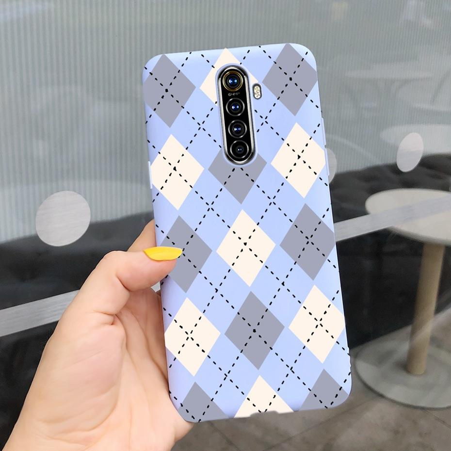 For Realme X2 Pro Phone Case Realme XT X2 Lovely Printing Candy Color Silicone Back Cover For RealmeX2 X 2 Pro XT Soft TPU Coque