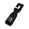 Hidden Car Back Seat Hook Headrest Suede Leather Soft Hanging Hook 20kg Load-Bearing Wear-Resistant Rear Row Hanger High Quality