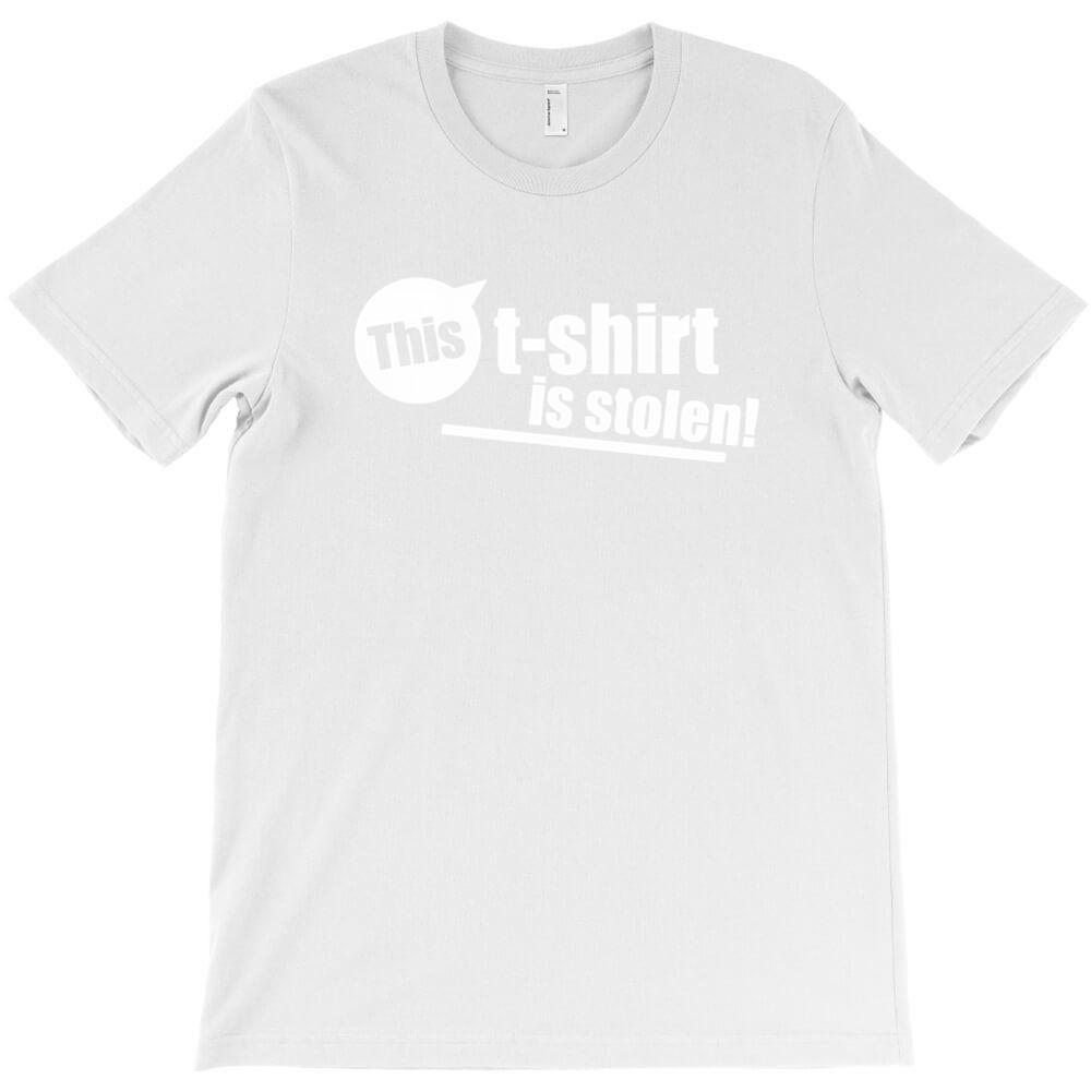 This T Shirt Is Stolen Funny T Shirt Printed T Shirts Men Round Neck Short Sleeved