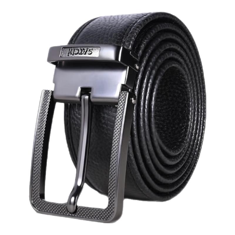 Satchi Men s First-Layer Cowhide Business Casual Belt 115cm