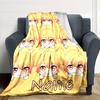 Customiz Name Personality Tsukasa Tenma Blanket Soft &Warm Sofa Office Bed Travel Lunch Break Blanket, Gift Suitable All Seasons