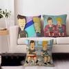 B-Beavis And Butt-Head Personalized Pillow Dust Cover Bedroom Kids Party Decoration Pillowcase Birthday Children Gift