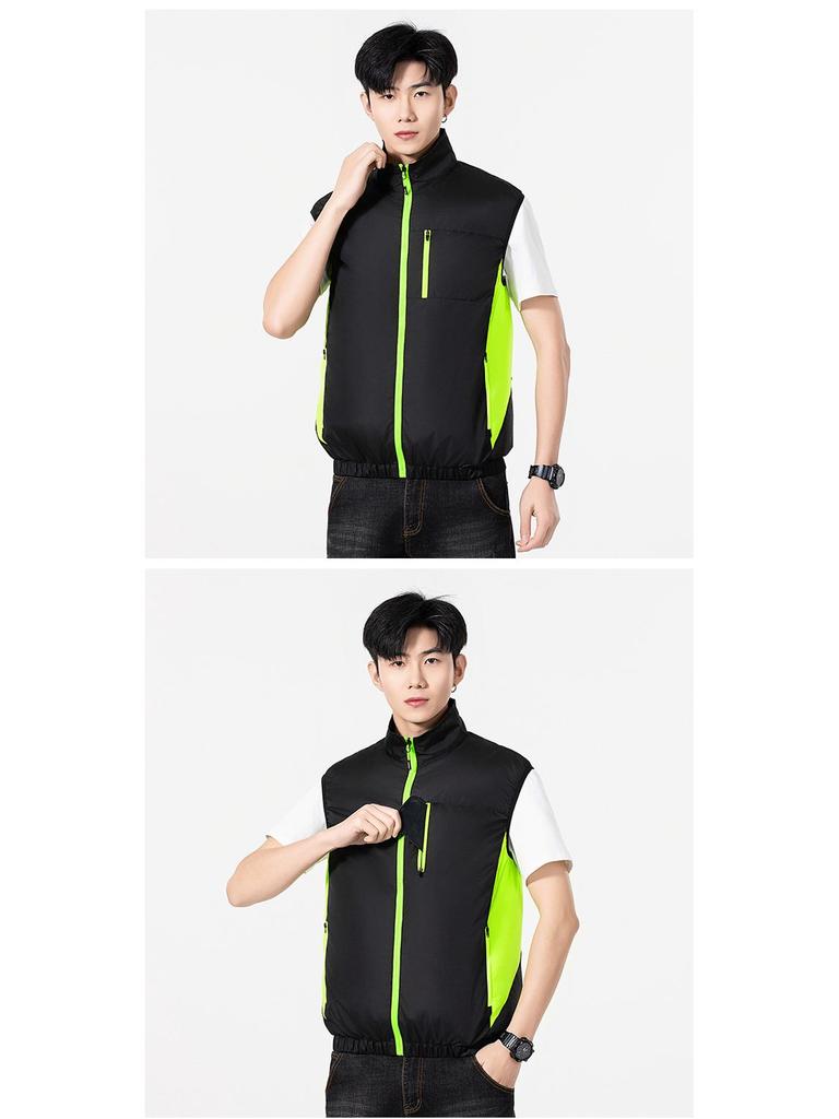 Kühlweste Ärmellos Klimaanzug für Sommer Outdoor-Arbeit und Angeln – Hitzschlagprävention