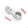 1/24 Scale RC Car Servo Arm for Fcx24 CNC Processed Upgrade Parts Replacement Horn Easy to