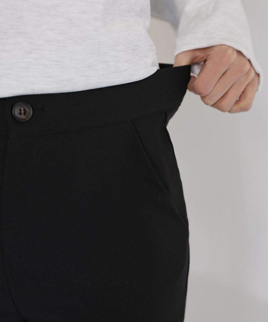 Jikeulib Secret Banding Stretch Bootcut Long Slacks