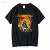 Hammerfall Glory To the Brave T Shirt Vintage Washed Fashion Streetwear Graphic Stylish Comfortable Casual Slightly Versatile