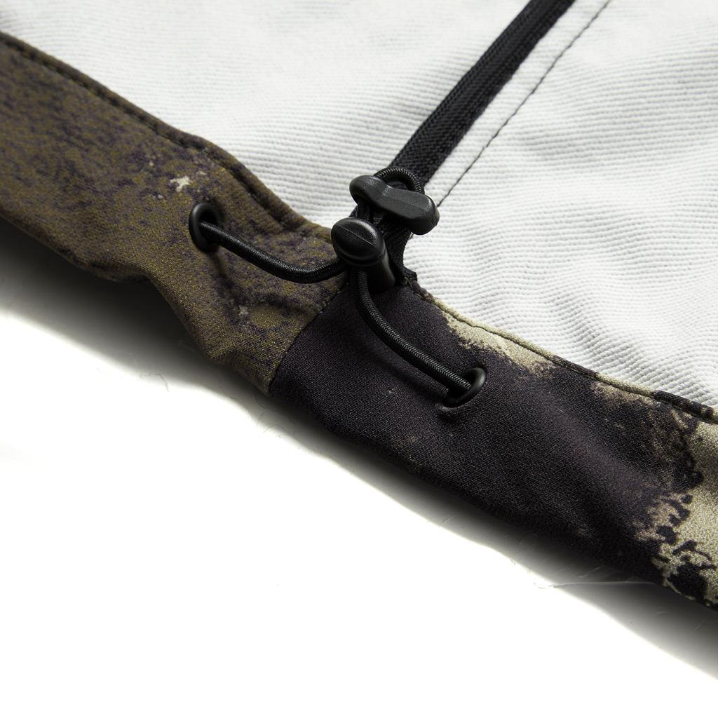 Li Ning Basketball Series Water-Resistant Lettered Hooded Long Sleeve Windbreaker Men Outerwear Camouflage AFDU505-4