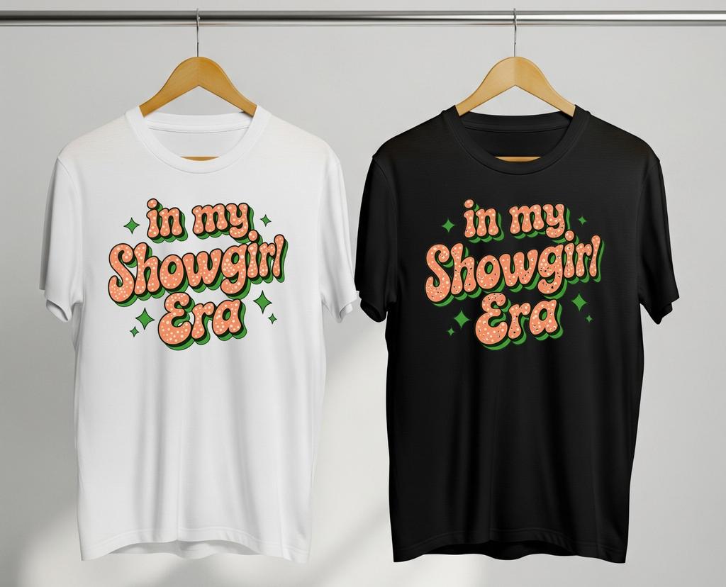 In My Showgirl Era Tshirt Fun Stylish Kids Unisex Gift Christmas Birthday