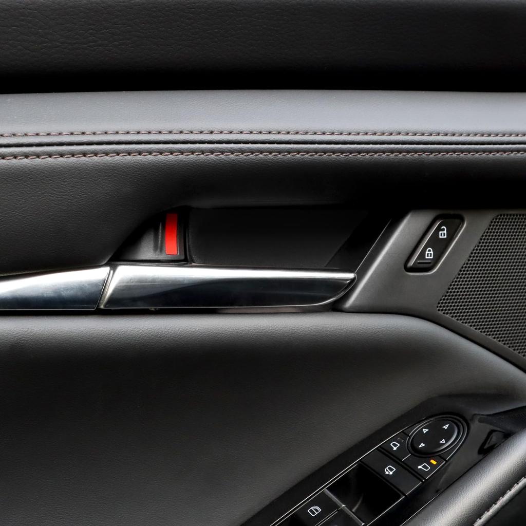 FDAIUN Auto Innentür Hand Dekorationsaufkleber Für Mazda 3 BP Serie Passend für Mazda