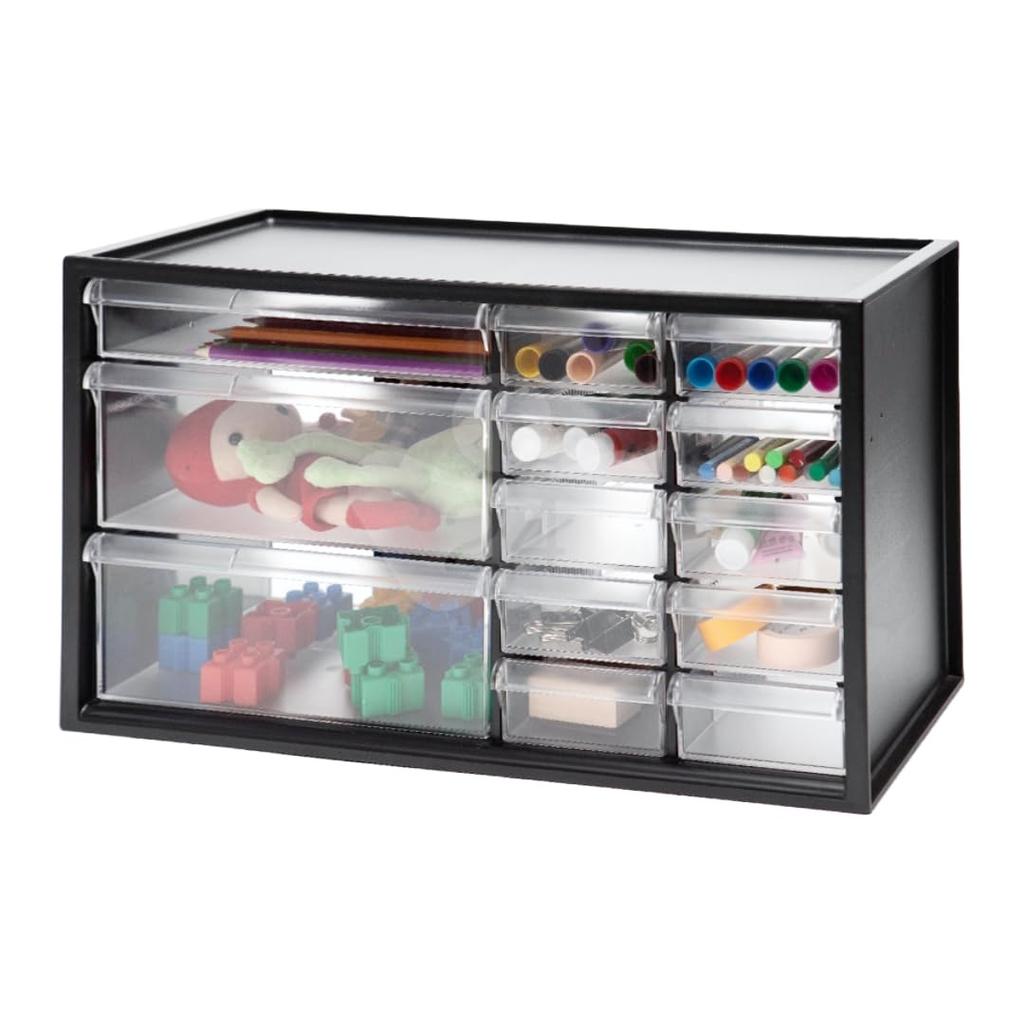 livinbox 13 Drawers Parts Cabinet Small Item Storage Stationery Storage Plastic Models Electronic Components Model Tools Art Supplies Storage Case
