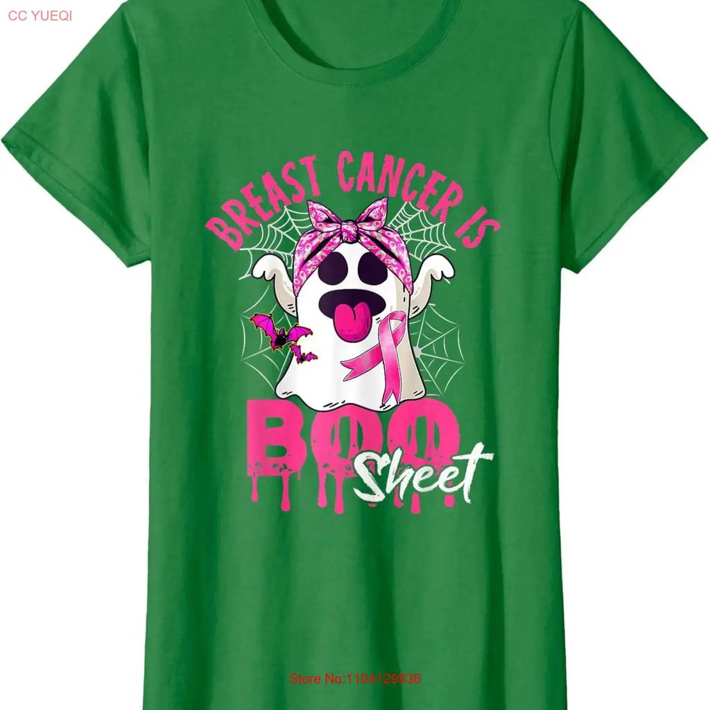 Is Boo Sheet Halloween Design October Funny Ghost Ladies Crewneck T Shirt Vintage Stylish Comfortable Slightly