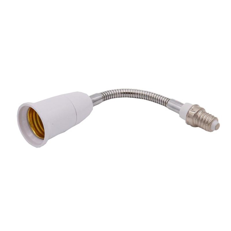 Led Adapter E14 To E27 E14-E27 Extended Lamp Cap Conversion Lamp Base Extender