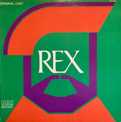 LP Record RODGERS, HARNICK - ORIGINAL CAST - Rex ABL11683 RCA RED SEAL 1976 US Soundtracks & Musicals Used