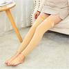Women's Velvet Thickened Nylon Leg Warmers With Foot Cover - Warm Knee Pads and Long Socks for Autumn and Winter