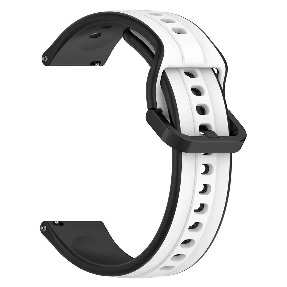 22mm 20mm Silicone Strap For HUAWEI WATCH GT 4 Pro 46mm Band GT 3 SE 2 42mm HONOR Magic Watch 4 GS 3 Pro ES Replacement Bracelet