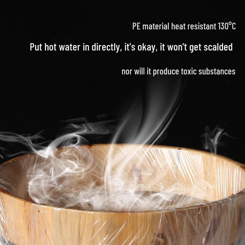 Durable Disposable Foot Soak Bags for Wooden Bucket Foot Therapy Set