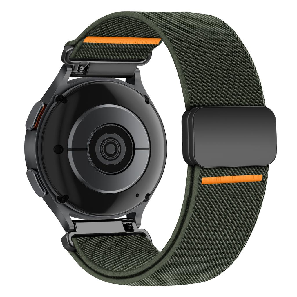 Magnetic Nylon Straps For Samsung Galaxy Watch 7/FE/5/pro/6/4/Classic/3/active 2 20mm 22mm Bracelet Huawei watch GT/5/4/3/2 Band