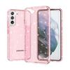 Applicable To Samsung Terminator S22 Transparent Protective Case, New Trendy Brand S22 European and American Thickened Anti-drop Mobile Phone Case