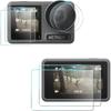 Tempered Glass Screen Protector Film For Dji Osmo Action 3 Screen And Camera Lens Temper Glass Protective : Scratch Guar