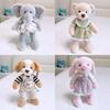 Kids Plush Elephant Bear Rabbit Plush Toy With Pp Cotton For Kids Gift And Childrens Decor