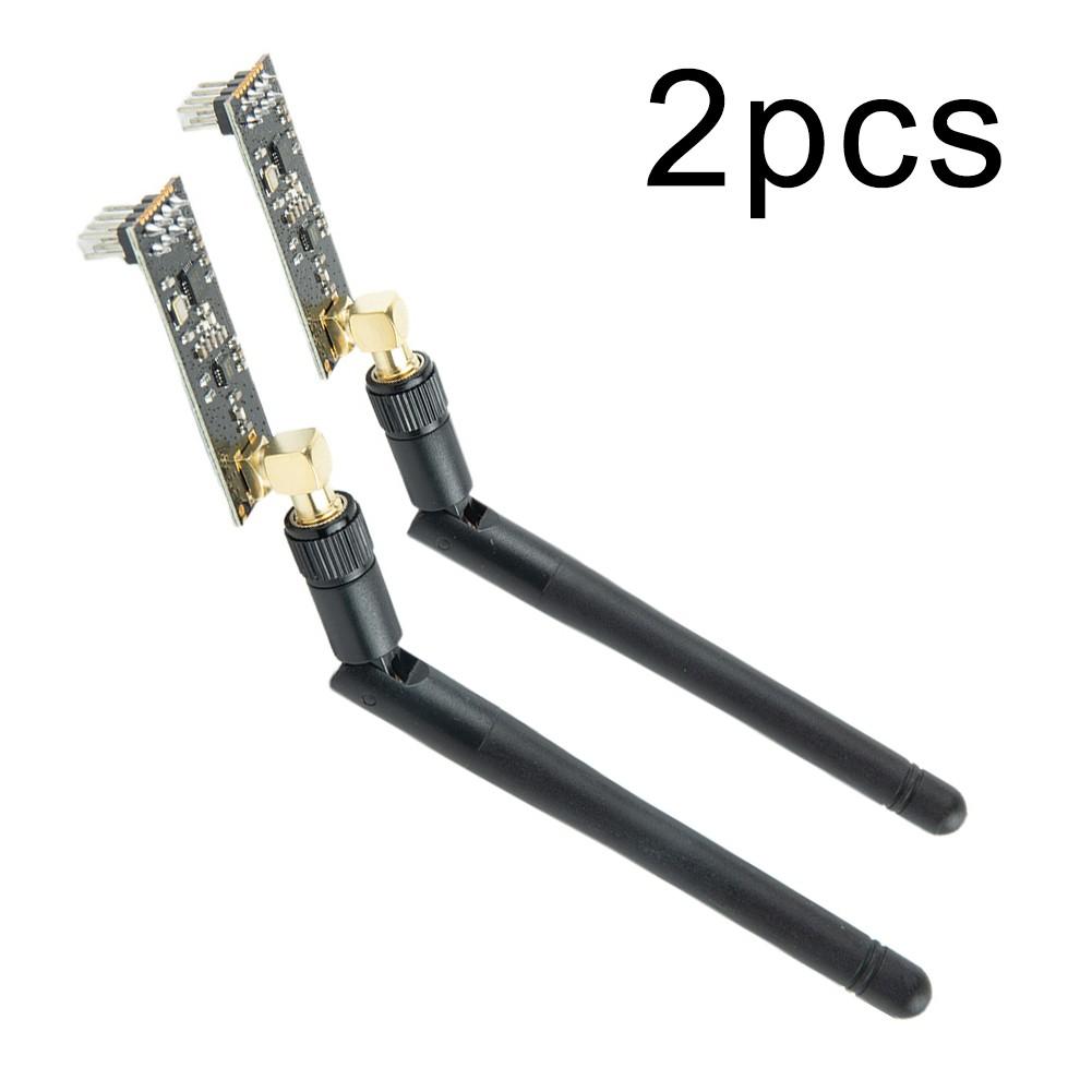 

Модуль бездротового приймача 2.4G 1100 мт NRF24L01 + PA + LNA з антеною