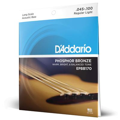 Acoustic Bass Strings Phosphor Bronze EPBB170 Long D'Addario []